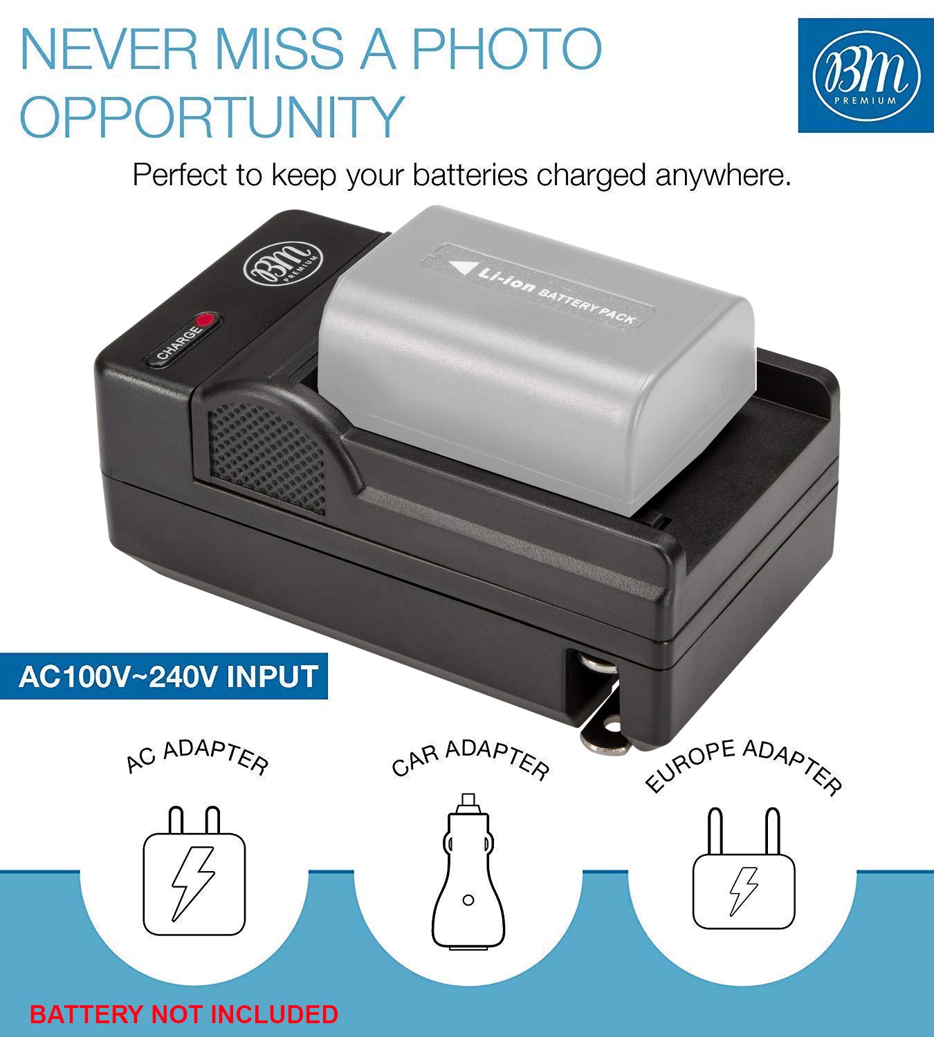 Amazon.com : BM Premium NP-FH50 Battery Charger for Sony CyberShot